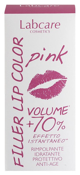 Labcare filler lip color pink volumizzante labbra
