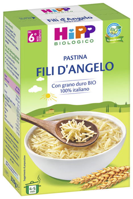 Hipp bio pastina fili d'angelo 320 g
