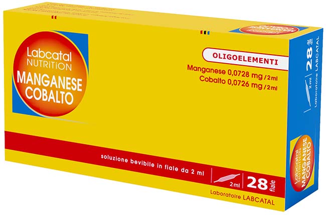 Labcatal nutrition manganese/cobalto 28 fiale 2 ml