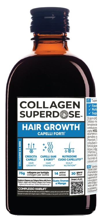 Collagen superdose hair growth 300 ml collagene 75 g