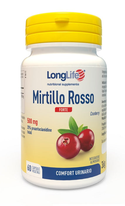 Longlife mirtillo rosso forte 60 capsule vegetali