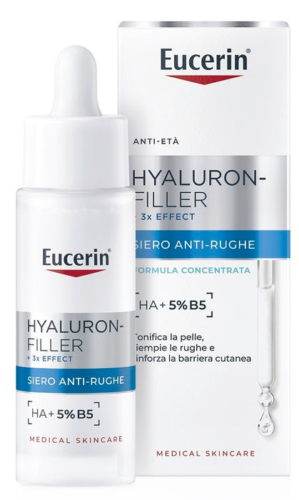 Eucerin hyaluron-filler + 3x effect siero anti-rughe 30 ml