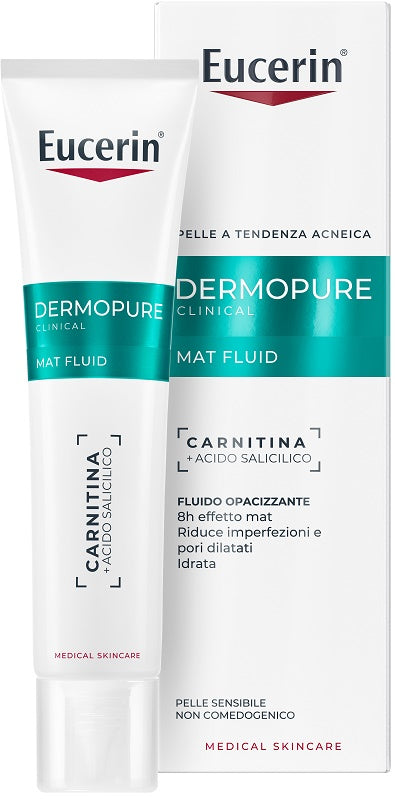 Eucerin dermopure clinical fluido opacizzante 40 ml