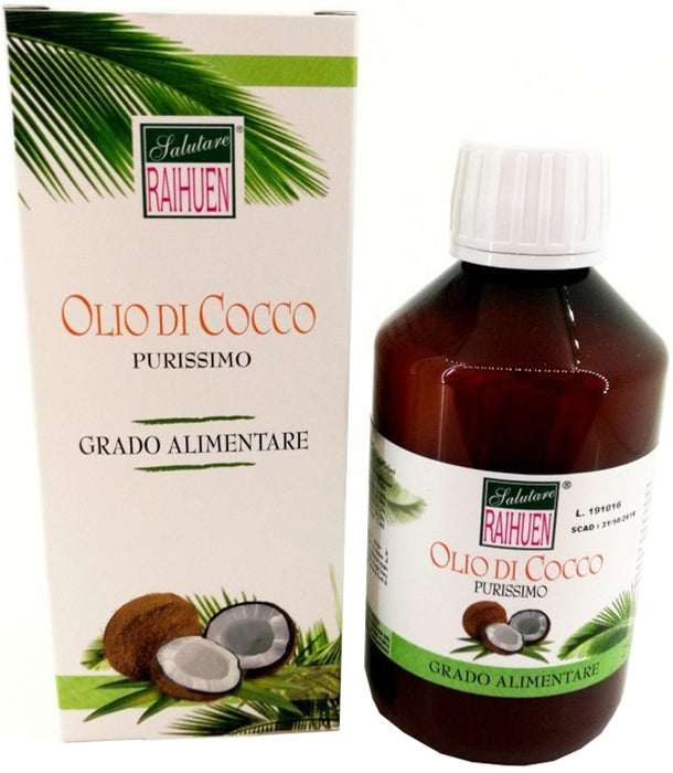 Raihuen olio cocco grado alimentare 100 ml