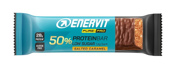 Enervit pure pro bar 50% salted caramel 55 g
