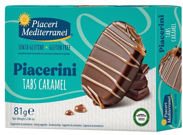 Piaceri mediterranei piacerini tabs caramel 81 g