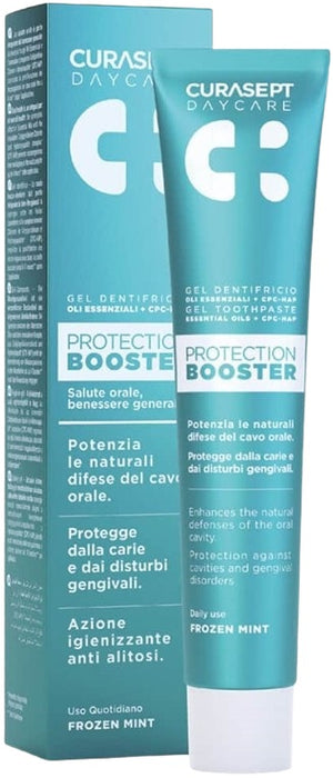 Curasept daycare dentifricio protection booster frozen mint 75 ml