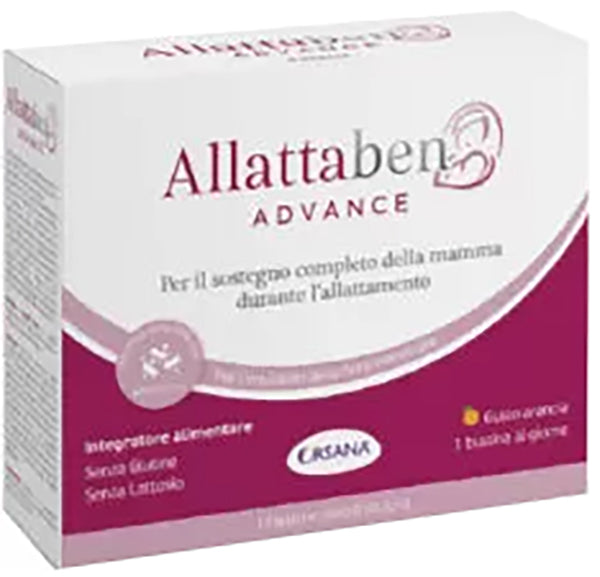 Allattaben advance 14 bustine da 3,5 g