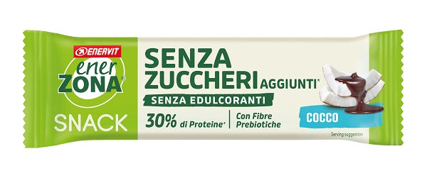 Enerzona snack coconut senza zuccheri aggiunti 33 g