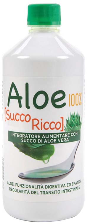 Aloe succo e polpa 100% 1 litro