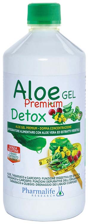 Aloe gel premium detox 1 litro