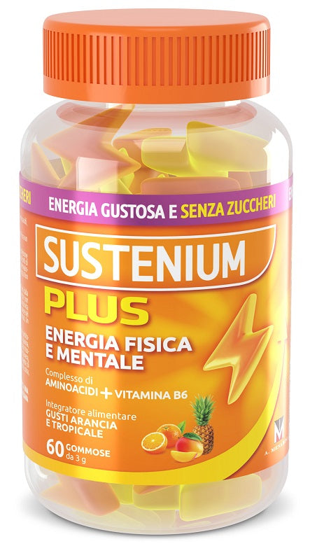 Sustenium plus 60 caramelle gommose 3 g