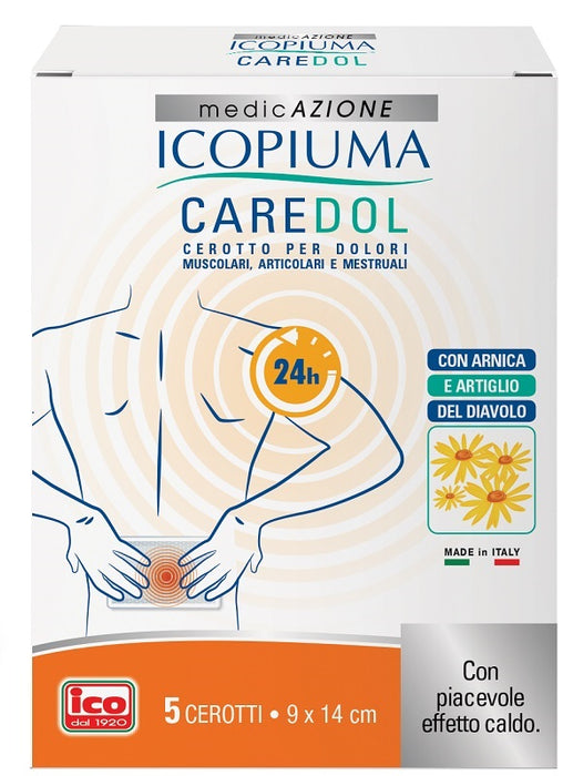 Icopiuma caredol cerotto dol rettangolare 5 pezzi