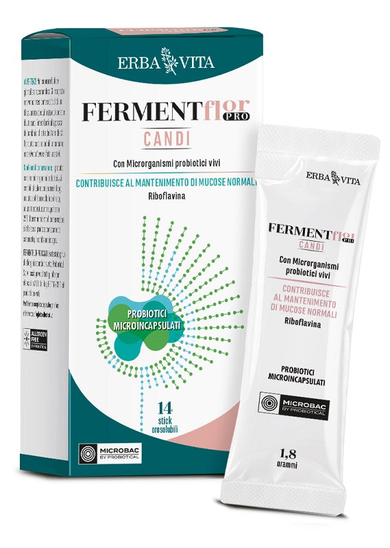 Fermentflor pro candi 14 stick orosolubili da 1,8 g