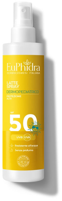 Euphidra latte spray dermopediatrico 50 200 ml