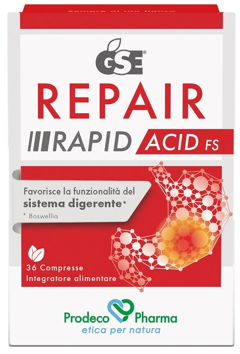 Gse repair rapid acid fs 36 compresse