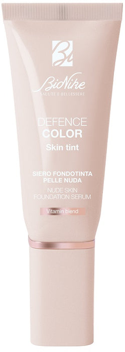 Defence color skin tint fondotinta pelle nuda n2,5 almond 30 ml