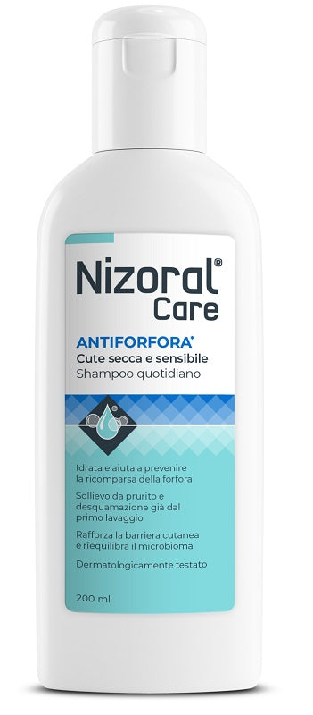 Nizoral care shampoo cute secca e sensibile 200 ml