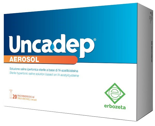 Uncadep aerosol 20 fiale monodose da 5 ml
