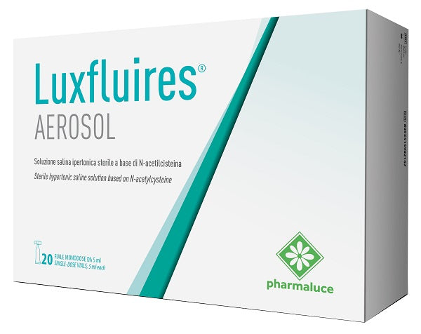 Soluzione per aerosol luxfluires 20 fiale 5 ml