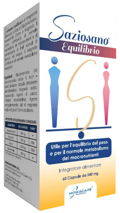 Saziosano equilibrio 60 capsule da 540 mg