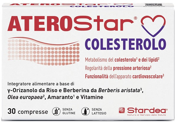 Aterostar colesterolo 30 compresse