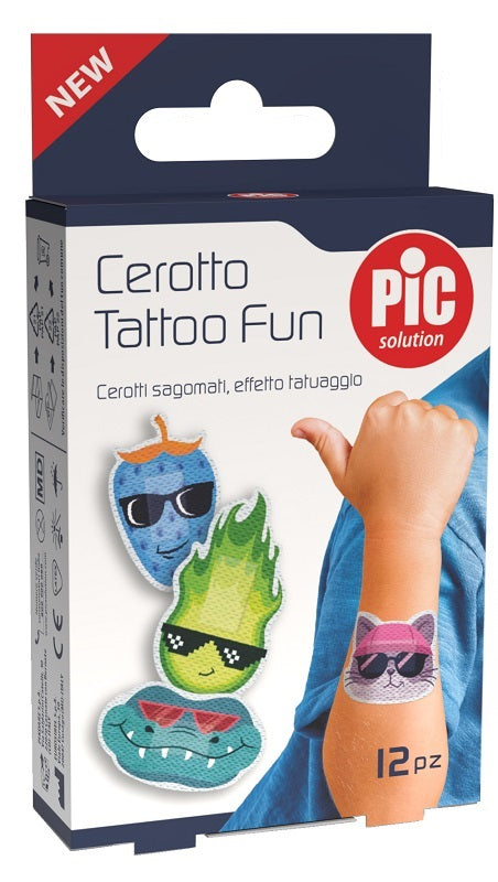 Pic solution cerotto tattoo fun 12 pezzi