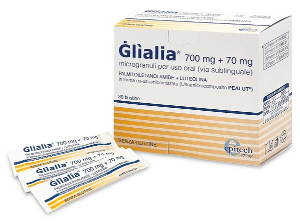 Glialia 700mg+70mg microgranuli 30 bustine