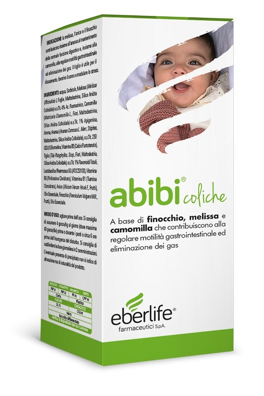 Abibi coliche 6 ml senza glutine naturalmente privo di lattosio