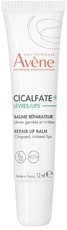 Eau thermale avene cicalfate+ balsamo labbra 12 ml nuovo pack