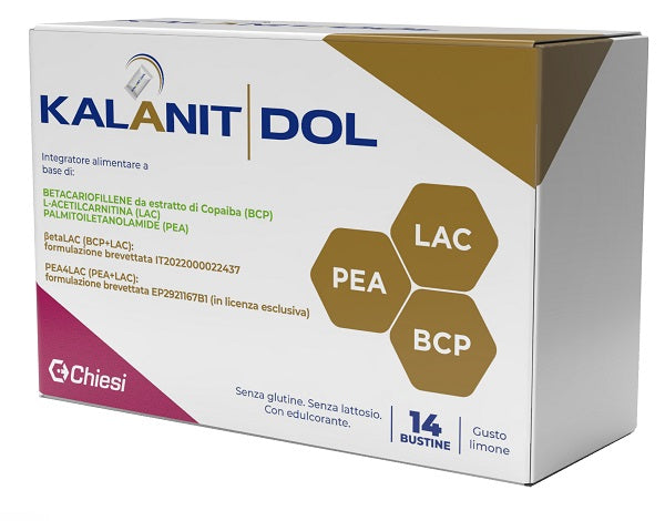 Kalanit dol gusto limone 14 bustine senza glutine senza lattosio con edulcorante