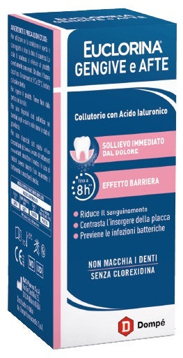 Euclorina gengive e afte collutorio 200 ml