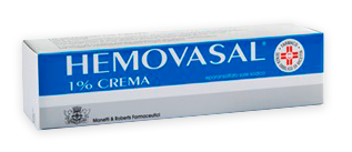Hemovasal 1% crema
