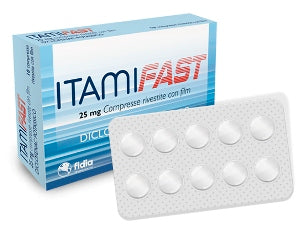 Itamifast 25 mg compresse rivestite con film