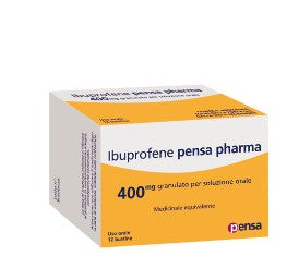 Ibuprofene pensa pharma 400 mg granulato per soluzione orale
