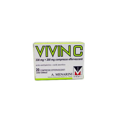 Vivin c 330 mg / 200 mg compresse effervescenti
