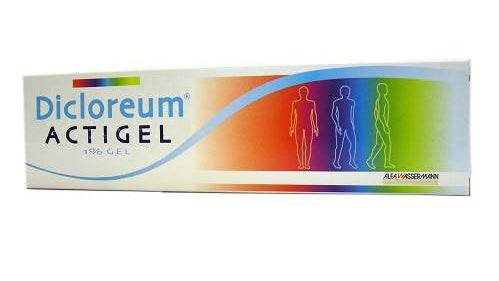 Dicloreum actigel 1 % gel