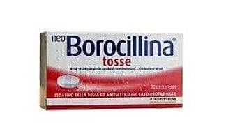 Neo borocillina tosse 10 mg + 1,2 mg pastiglie