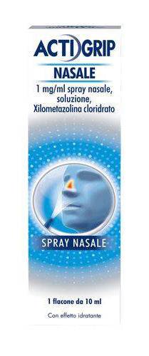 Actifed decongestionante 1 mg/ml spray nasale, soluzione