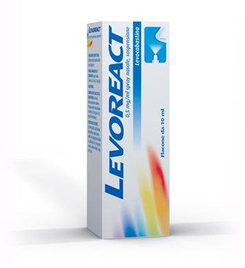 Levoreact 0,5 mg/ml spray nasale sospensione