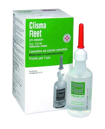Clisma fleet 21,4 g/9,4 g soluzione rettale
