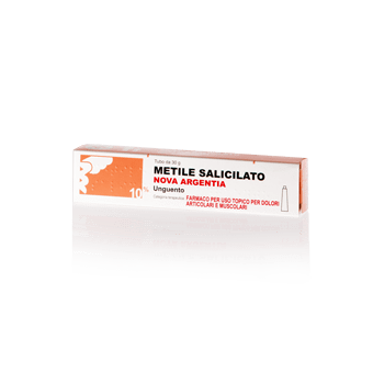 Metile salicilato nova argentia 10% unguento