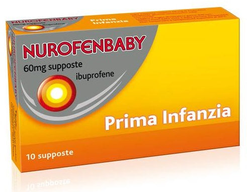 Nurofenbaby 60 mg supposte prima infanzia