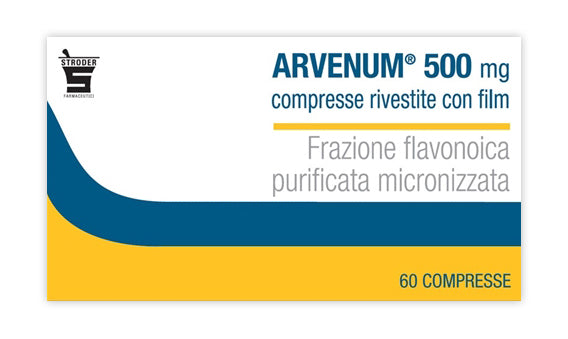 Arvenum 500 mg compresse rivestite con film