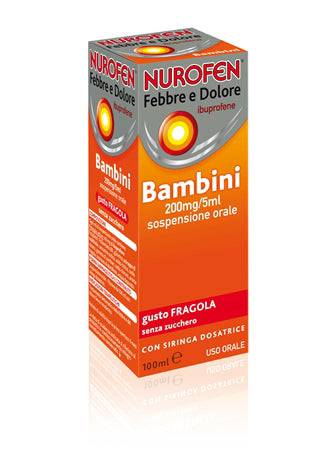 Nurofen febbre e dolore 200 mg/5ml sospensione orale
