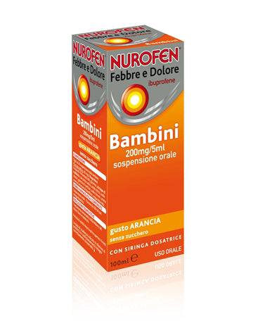 Nurofen febbre e dolore 200 mg/5ml sospensione orale