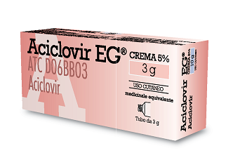 Aciclovir eg 5% crema
