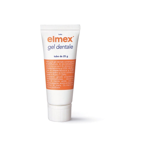 Elmex 30,32 mg/g / 2,87 mg/g / 22,1 mg/g gel dentale