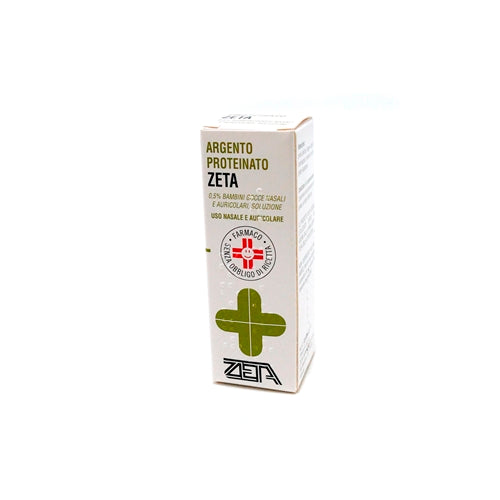 Argento proteinato zeta gocce nasali e auricolari soluzione