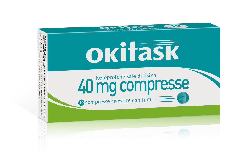 Okitask 40 mg compresse rivestite con film